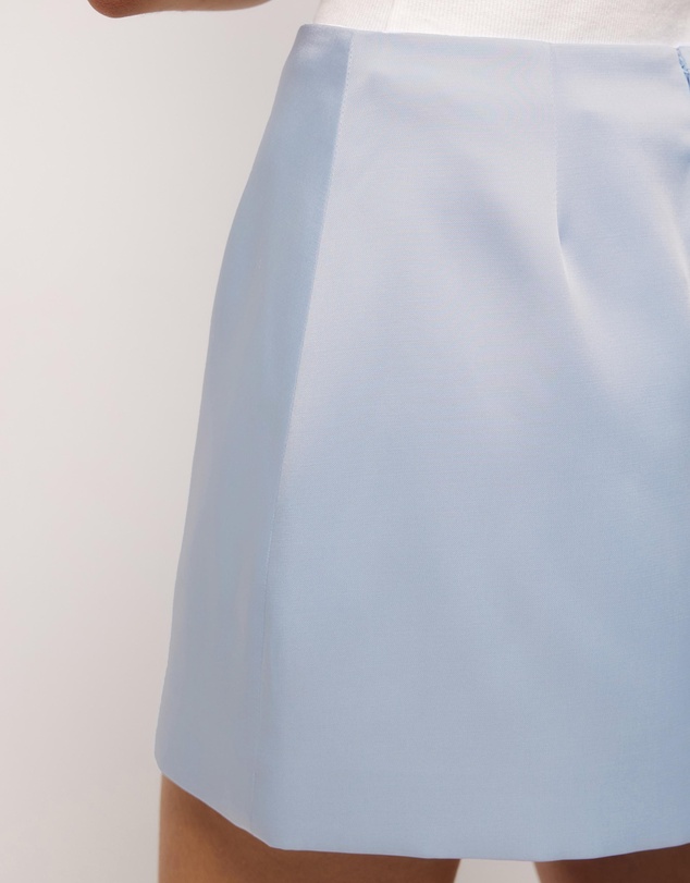 AERE - Isla Satin Mini Skirt