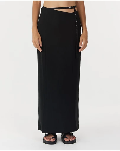 Third Form - Chrome Vision Asymmetric Skirt
