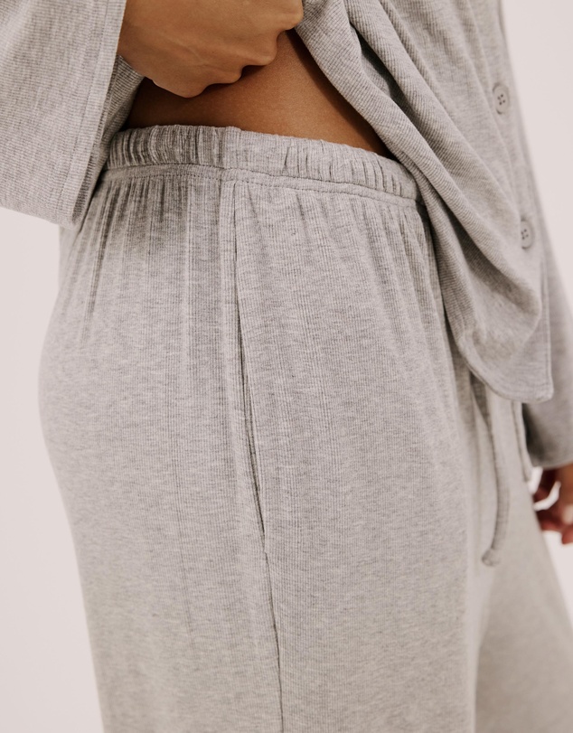 Atmos&Here - Darcey Soft Ribbed Long Sleeve Pyjama Set