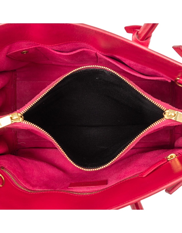Pre-Loved by Azura Reborn - Pre-Loved Small Leather Sac De Jour Satchel