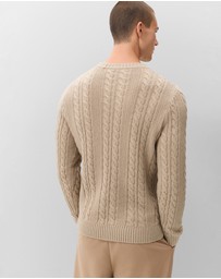 UNISON - Cable Crew Knit