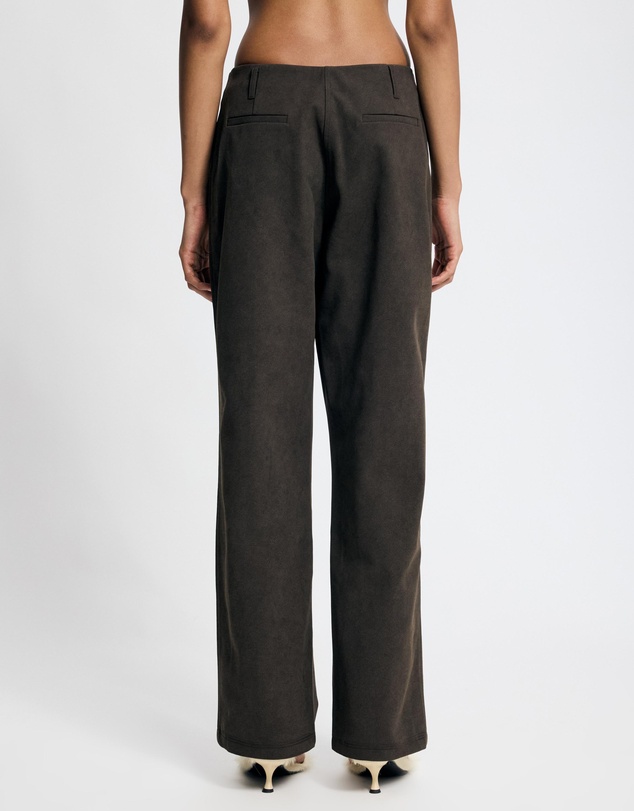 Lover - Genevieve Suede Look Pants