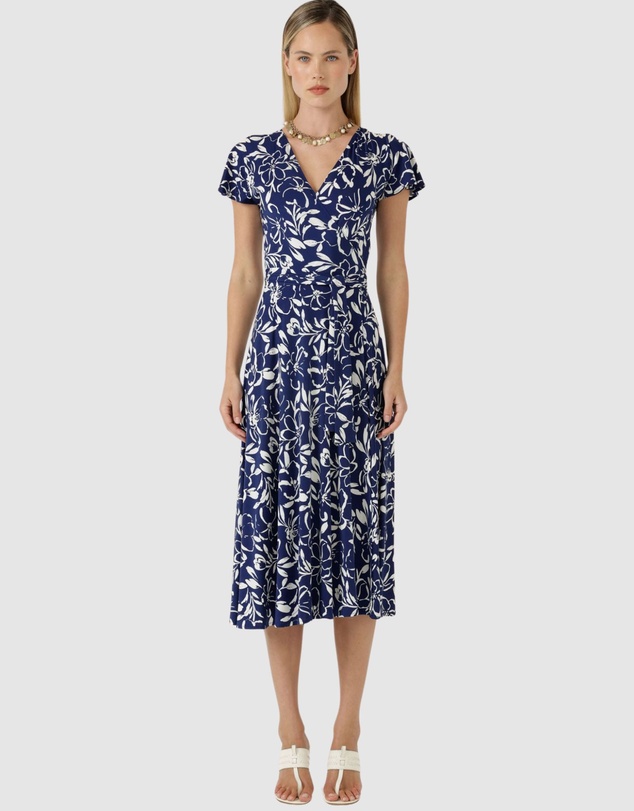 SACHA DRAKE - Reverse Wrap Midi Dress