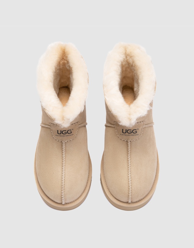 EVERAU - Australian Shepherd Ugg Heston Double Faced Sheepskin Upper UGG Boots