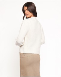 Petal & Pup - Cleo Floral Cardigan - Cream