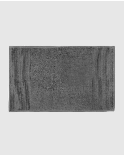 Bambury - Elvire Bath Mat 48x78cm Pewter