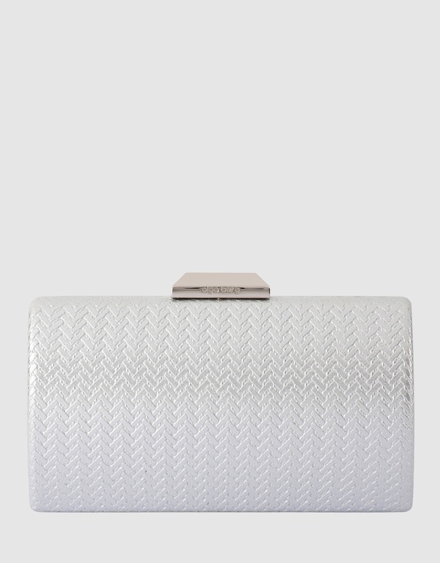 Olga Berg - Marika Embossed Clutch