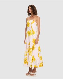 KIVARI - Francine Strapless Maxi Dress