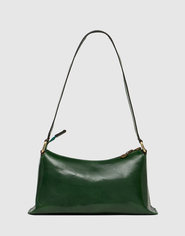 Florence - The Laura Green Leather Shoulder Bag
