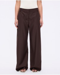 Minima Esenciales - Kian Wool Blend Suiting Pants