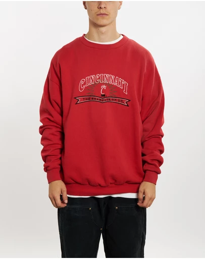 Vintage by The Real Deal - Pre Loved - 90s NCAA University of Cincinnati Bearcats Sweatshirt