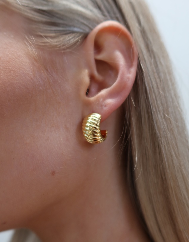 Reh Studios - Avery Hoops - Gold