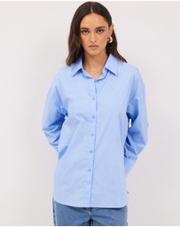Calli - Hayes Draped Shirt