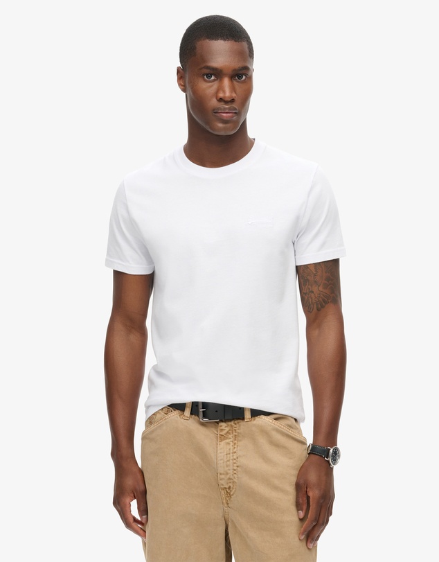 Superdry - Essential Logo Embroidered Slim Fit Tee