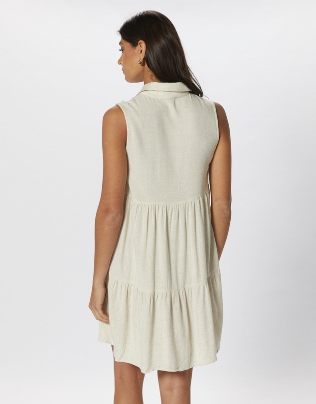 ONLY - Siesta Linen Shirt Dress