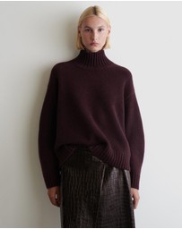 COS - Chunky Cashmere Crew-Neck Jumper