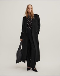 Witchery - Mesh Drape Long Sleeve Top