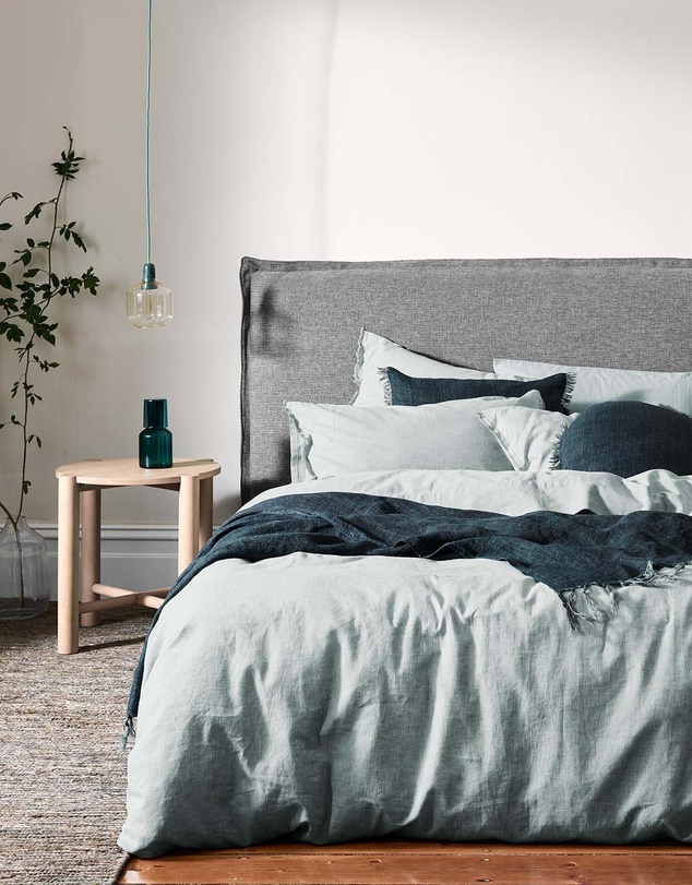 Aura Home - Linen Fringe Throw