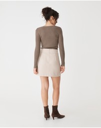 Forcast - Samira Scoop Neck Knit