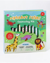Journey Of Something - Alphabet Safari Colouring Kit