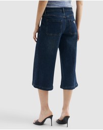 GUESS Originals - GUESS Originals Wide Flared Culotte Jeans