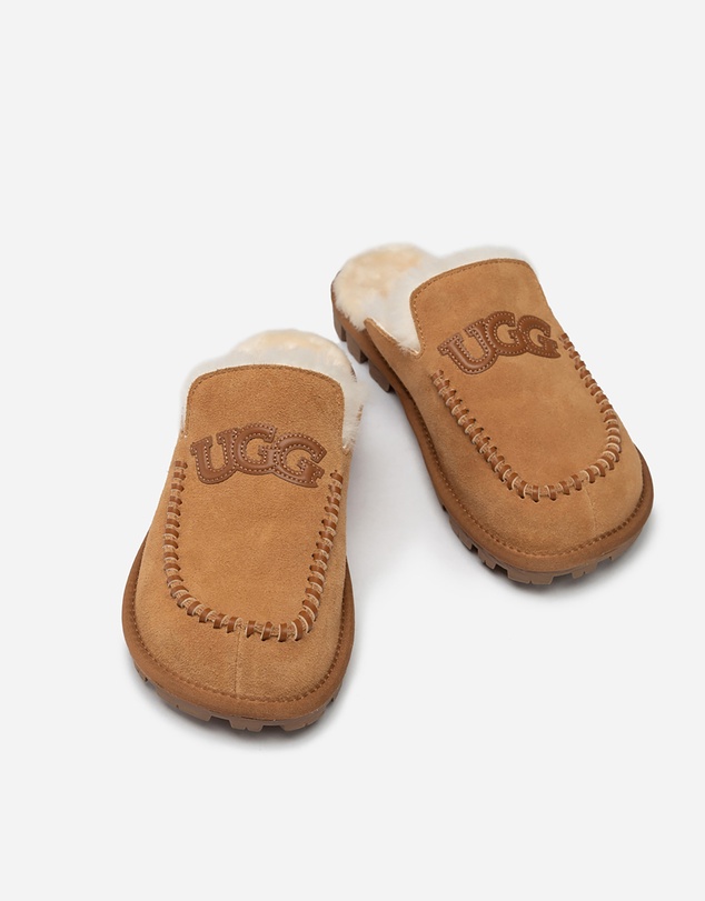 Ozwear Connection Uggs - Ugg Fremantle Sudge Logo Women Slipper
