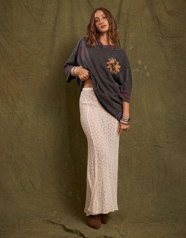 KINGA CSILLA - Tarot Lace Mother Maxi Skirt