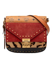 Pre-Loved by Azura Reborn - Pre-Loved Studded Suede and Pony Hair Patricia Crossbody