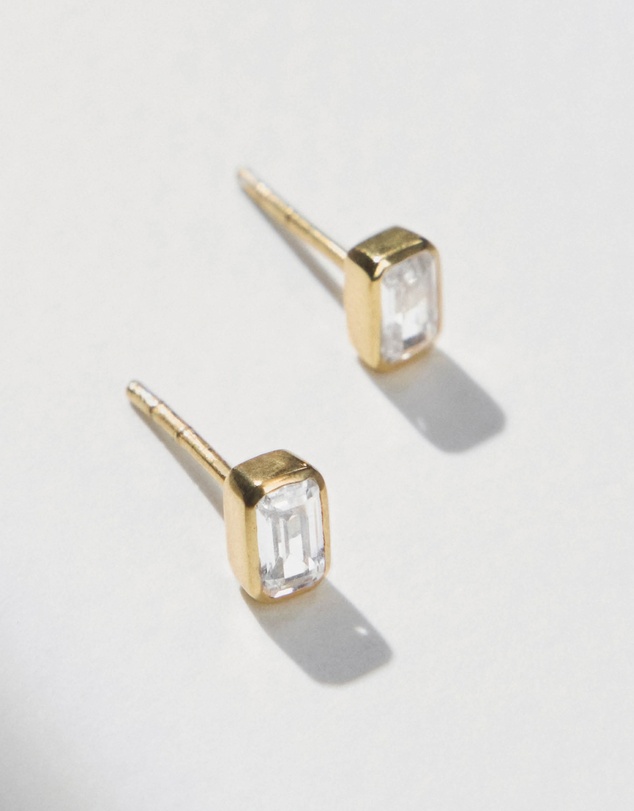SAINT VALENTINE - Lineaire Studs - Gold