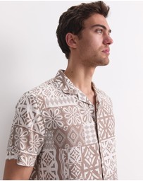 Sportscraft - Casper Short Sleeve Print Shirt