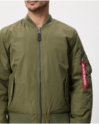Alpha Industries - Reversible Onion Quilted Ma-1 Flight Jacket