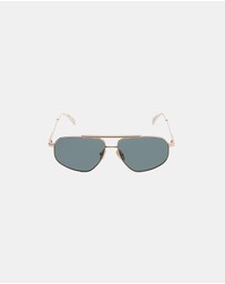 Soda Shades - Rozalia Russia x Soda Shades - Shade 002 Gold Gold