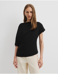 Country Road - Australian Cotton One Shoulder T-shirt