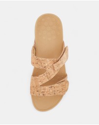 Vionic - Kyla Platform Sandal - Gold Cork