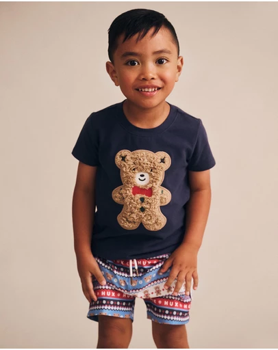 Huxbaby - Christmas Festive Swim Shorts - Babies-Kids