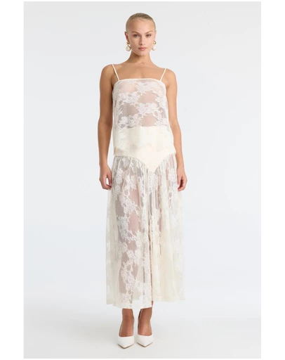 Bardot - Hildie High Waisted Midi Skirt