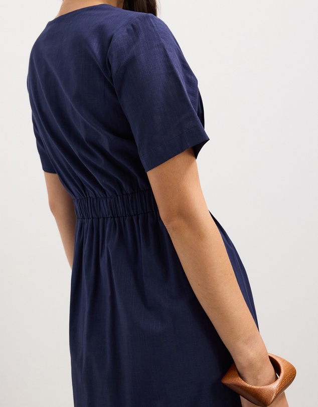The Fated - Stella Tucked Midi Dress