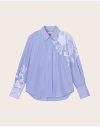 IDA+S - Maisie Striped Oversized Blouse