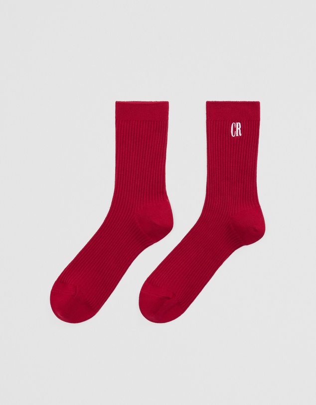 Country Road - Australian Cotton Blend Cr Ribbed Three Quarter Crew Sock