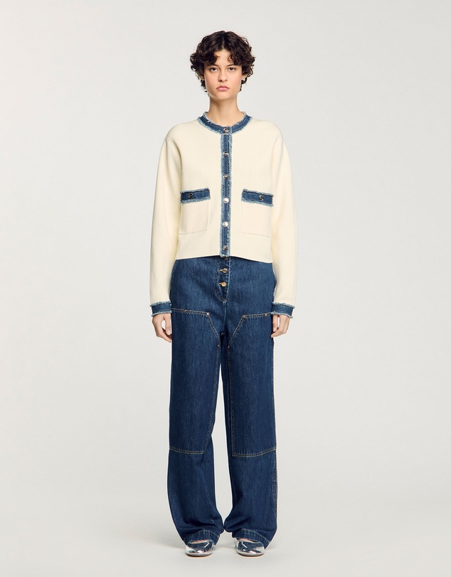 Sandro - Lenormandie Cardi-Coat