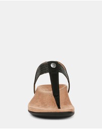 Vionic - Brea Slingback Sandal - Black Nubuck