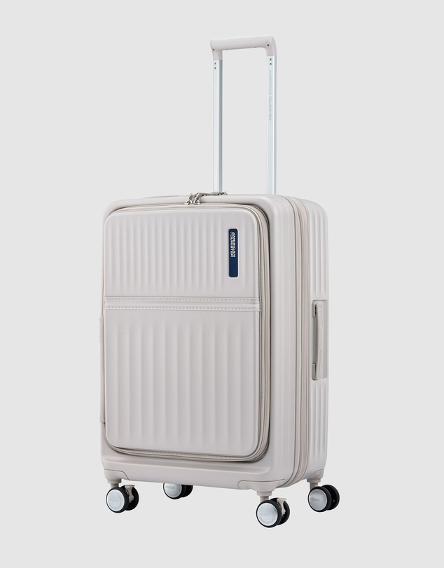 American Tourister - Tranto Check-In Medium 68Cm Suitcase Expandable Book & Centre Opening