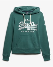 Superdry - Vintage Logo Metallic Hoodie