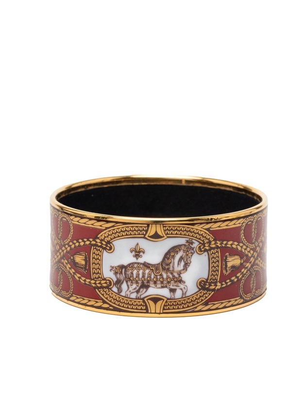 Pre-Loved by Azura Reborn - Pre-Loved Extra Wide Enamel Grand Apparat Bracelet 70