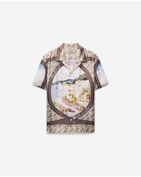 Calibre - Monte Carlo Silk Shirt Natural
