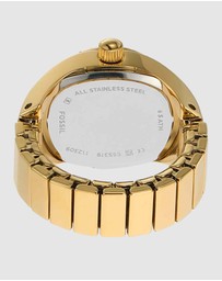 Fossil - Ring Gold Tone Analogue Watch