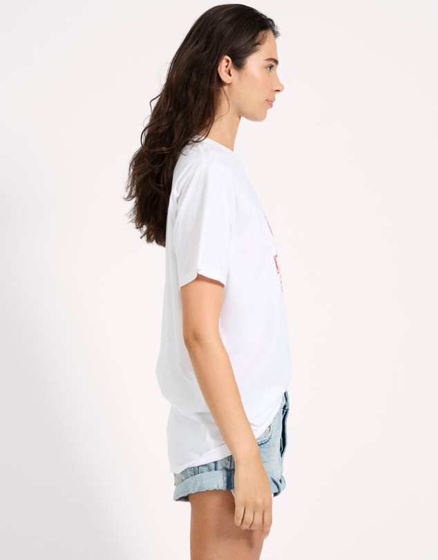 ONE TEASPOON - Good Times Boyfriend Tee - White