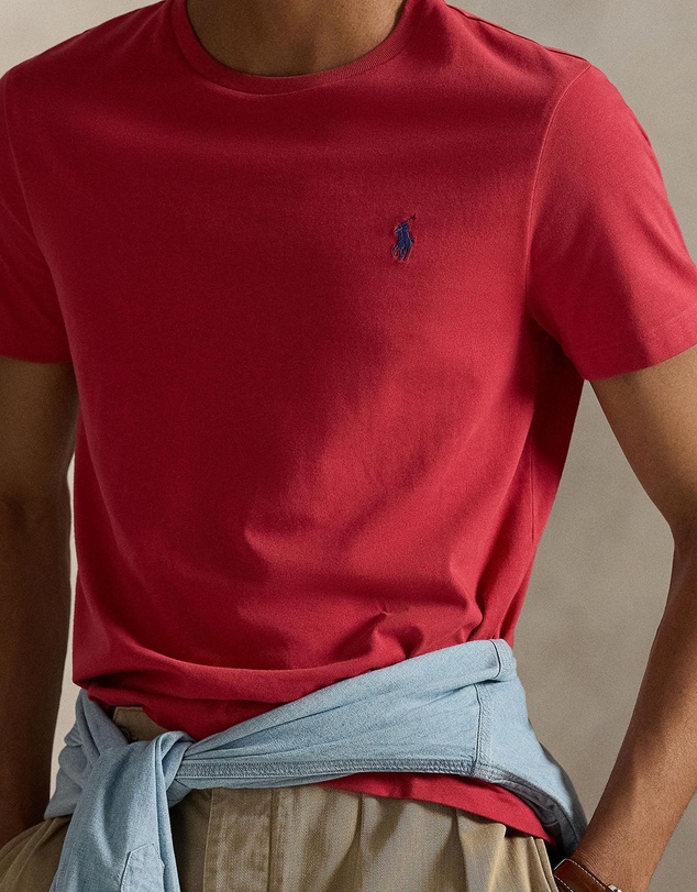 Polo Ralph Lauren - Custom Slim Fit Jersey Crewneck T-Shirt