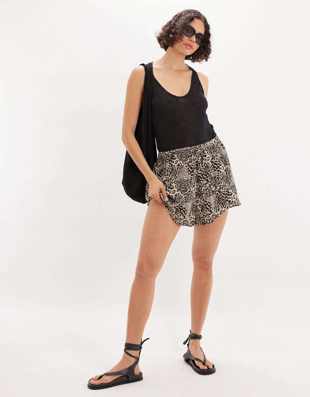 Amelius - Leona Animal Print Short