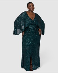 Pink Dusk by Curve Project - Red Carpet Ready Maxi Dress